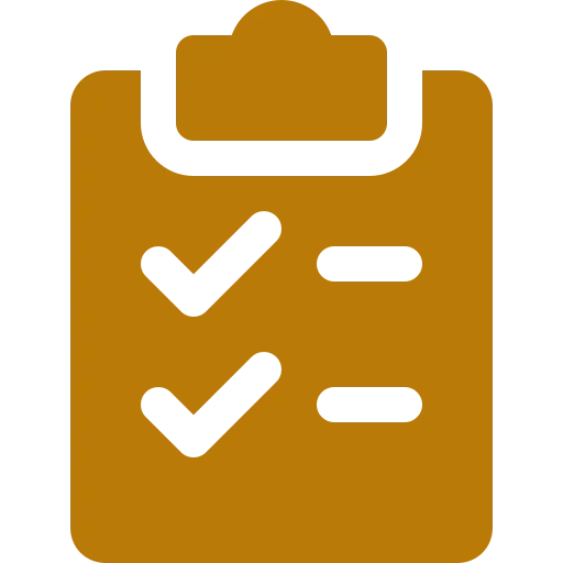 Stichnote - Sanierung der Dachfenster, Dämmung, Brandschutz und Trockenbauwände - Listensymbol